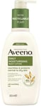 2x300ml Aveeno Daily Moisturising Body Lotion Soothing Oats & Rich Emollients