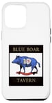 Coque pour iPhone 12 Pro Max Blue Boar Tavern Online Oxfordian Pub Authorship Shakespeare