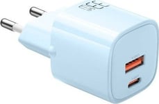 Gan 33W Mains Charger Mcdodo Ch-0154 Usb-C, Usb-A (Blue)