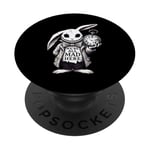 Alice in Wonderland - We're All Mad Here Rabbit Hatter Quote PopSockets Swappable PopGrip