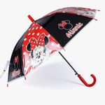 Minnie Souris Noir Parapluie PVC Enfants Petit Parasol Automatique Pluie