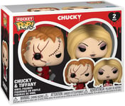 Figurine Funko Pop - Chucky - Chucky & Tiffany Pocket (Saint-Valentin) - Pack (83101)