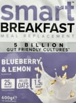 PhD SMART Breakfast Shake High Protein Meal Replacement Blueberry & Lemon 600g