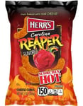 Liten Påse med Herr's Carolina Reaper Ostpopcorn 28 Gram (USA Import Superstark)