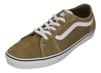 Vans Homme Filmore Decon Basket, Suede/Canvas Olive/White, 39 EU