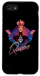 Coque pour iPhone SE (2020) / 7 / 8 Disney Villains Evil Queen Rock années 90