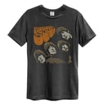 Amplified Unisex Adult Rubber Soul The Beatles Vintage T-Shirt - S