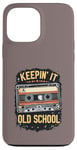 iPhone 13 Pro Max Keeping It Old School Vintage Music Hip-Hop 80s 90s Music Case