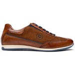 Bugatti Mens Low Profile Trainers - Tan - Size UK 9