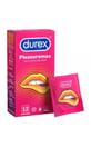 Durex Pleasure max With Dots And Ribs 12 Condoms Brand New Long Expiry