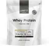 Amazon Brand - Amfit Nutrition Whey Protein Powder, Vanilla Ice Cream Flavour,