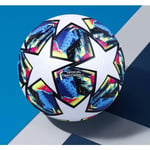 Fotbolls Champions League-boll 2024, fotbollsfansartikel, fotbollsälskares födelsedagspresent, normal boll nr 5 blue