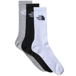 THE NORTH FACE Multi Sport Cush Crew Sock 3p Noir / Blanc Gris 41-43 2024 - *prix inclus code SUMMER15