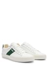 BOSS Mens Tennis Shoes Trainers Open White 10 (44)