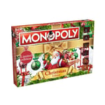 Winning Moves Monopoly Christmas Edition Two to Six Players Ages 8 Years and Up