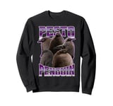 Pesto The Penguin Famous Bird Meme Rap Style Sweatshirt