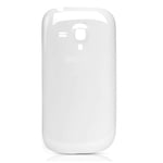 CACHE BATTERIE POUR SAMSUNG I8190 GALAXY S3 MINI BLANC