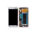 Ecran Lcd + Tactile Assemblé Samsung Galaxy S7 Edge Sm-G935 Silver