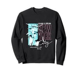 Cool New York City NYC Statue of Liberty USA Flag Design Sweatshirt