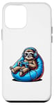 iPhone 12 mini Sloth Gamer with Headphones and Controller Case