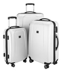 HAUPTSTADTKOFFER - Wedding - Set de 3 Valises rigides Bagage Trolley 4 roues