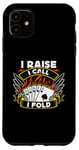 iPhone 11 I Raise I Call I Fold Loves Gambling Casino Luck Poker Dice Case