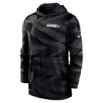 Nike Dri-Fit NFL Las Vegas Raiders Black Pullover Mens Sideline Hoodie NKD8 00A Cotton - Size Small