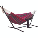 Support Hamac en Toile, Portable Assemblage Facile Hamac Peut Supporter 250 Kg Hamac De Plage De Voyage en Plein Air, 200 Cm X 150 Cm,2