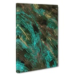 It Takes Two in Abstract Canvas Print for Living Room Bedroom Home Office Décor, Wall Art Picture Ready to Hang, 30 x 20 Inch (76 x 50 cm)