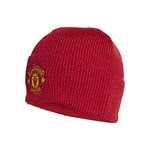 adidas MUFC Woolie Bonnet Homme, Reared/White, FR : Taille Unique (Taille Fabricant : OSFW)