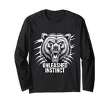 Brutal Unleashed Instinct Fierce Mindset Apparel Long Sleeve T-Shirt