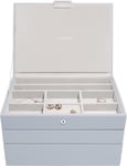 Stackers Lavender Classic Medium Jewellery Box - Set of 3