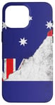 Coque pour iPhone 16 Pro Max Drapeaux France & Australie - Français Australien