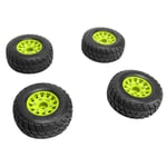 Aumoo Short 1/10 Truck Tyres Good Grip On The Road Short RC Truck Tyres