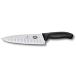 Victorinox Victorinox kockkniv räfflad 20 cm Svart