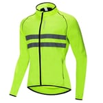 Veste De Cyclisme Imperméable Pour Homme Et Femme,Manteau Coupe-Vent D'équitation,Manteau De Pluie De Vélo,Coulée Sûre,Glarunning