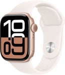 Apple Watch S10 46mm GPS+Cel (Rose Gold Aluminium/LB sportsrem) S/M