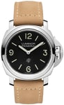 Panerai PAM01086 Luminor Sort/Læder Ø44 mm