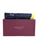 Radley Gift Boxed April Showers Ink Blue Handbag Umbrella - New With Tags