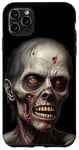 Coque pour iPhone 11 Pro Max Zombie horreur costume Halloween sanglant effrayant