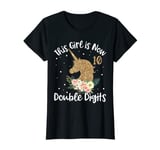 This Girl is Now Double Digits Birthday girl 10 year old T-Shirt