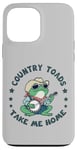 Coque pour iPhone 13 Pro Max Cool Cowboy Toad jouant de la musique, Country "Toads", Take Me Home