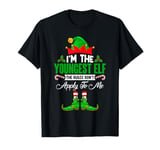 I'm The Youngest Elf The Rules Don't Apply To Me Christmas T-Shirt