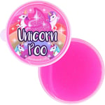 Unicorn Poo Pink Glitter Slime Putty Tub Stress Relief Toy Children's