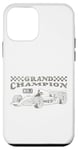 Coque pour iPhone 12 mini Grand Champion de Formule Vintage Racing