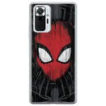 ERT GROUP Coque de téléphone Portable pour Xiaomi REDMI Note 10 Pro Original et sous Licence Officielle Marvel Motif Spider Man 002 Parfaitement adapté à la Forme du téléphone Portable, Coque en TPU