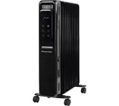 Russell Hobbs RHOFR2521B-D Portable Oil-Filled Radiator - Black, Black