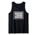 Womens Mexican Train Queen Dominoes Queen Tank Top