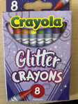 Crayola GLITTER Crayons - New - Very Rare Made In Usa 🇺🇸 free postage 📦