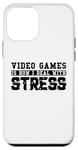 iPhone 12 mini Funny Video Games Lover, Deal with Stress Case